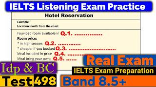 IELTS Listening Practice Test 2024 with Answers Real Exam  498 [upl. by Cheadle]