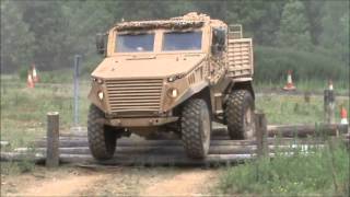 General Dynamics Foxhound LPPV Light Protected Patrol Vehicle at DVD 2012 Millbrook United Kingdom [upl. by Anawat]