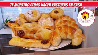 FACTURAS CASERAS receta fácil MEDIALUNAS Y VIGILANTES para el mate [upl. by Iline]