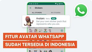 Fitur Avatar WhatsApp Resmi Hadir di Indonesia [upl. by Collins894]