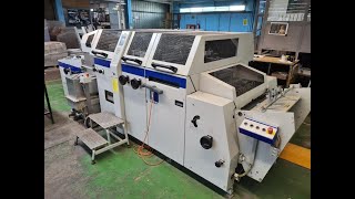 Kolbus DA 260 used automatic case maker MEK16621 [upl. by Maclay]