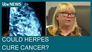 Could herpes help cure cancer A new vaccine is proving successful in shrinking tumours  ITV News [upl. by Kei132]