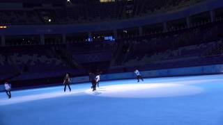 Sochi 2014 Olympics Figure Skating Gala Finale Rehearsal [upl. by Esbensen]