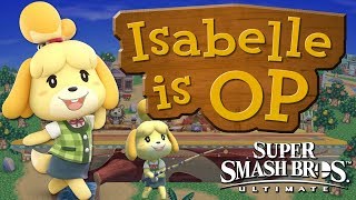 ISABELLE IS OP  Smash Bros Ultimate Montage [upl. by Ccasi]