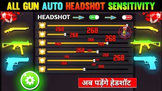 Free Fire Auto Headshot Trick 2024 Sensitivity  2gb 4gb 6gb Ram Headshot Sensitivity Setting [upl. by Lydie]