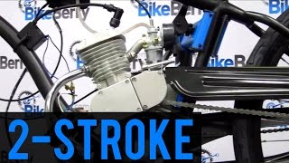 How To Install 80cc 2Stroke Bicycle Engine Kit FULL DVD 66cc 48cc 50cc [upl. by Gollin]