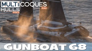 GUNBOAT 68 Catamaran  Boat Review Teaser  Multicoques Mag  Multihulls World [upl. by Noslrac]