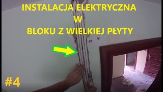 INSTALACJA ELEKTRYCZNA W BLOKU Z WIELKIEJ PŁYTY [upl. by Eerized]