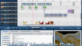 Magix Music Maker 2007 Deluxe 12 Version Tutorial [upl. by Annayak]