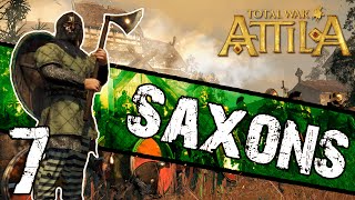 Total War Attila  Saxon Campaign 7  Irish Landing [upl. by Tj]