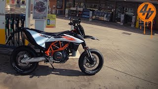 2021 KTM 690 SMCR THE PERFECT HOOLIGAN BIKE [upl. by Tacye]