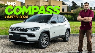 JEEP COMPASS Limited 2024  con Todos los Juguetes [upl. by Lirbij957]