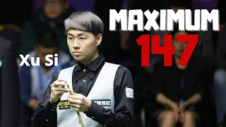 Maximum Break  Xu Si 147  UK Championship Qualifiers 2023 [upl. by Hedgcock221]