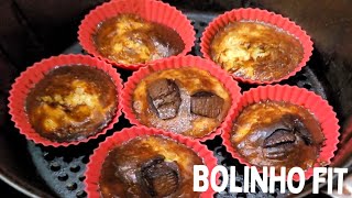 BOLINHO FIT DE BANANA E AVEIA NA AIRFRYER [upl. by Nathanael]