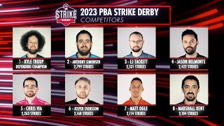 2023 PBA Strike Derby  Full PBA Bowling Telecast [upl. by Capp332]