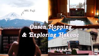 EXPLORING HAKONE amp ONSENS  A QUICK TRIP NEAR TOKYO [upl. by Granville]