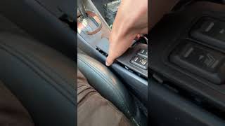 How to shift your Early Model Subaru out of park with a DEAD battery 19951999 Subaru Legacy [upl. by Branscum99]