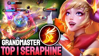 WILD RIFT SERAPHINE  TOP 1 SERAPHINE GAMEPLAY  GRANDMASTER RANKED [upl. by Adaurd621]