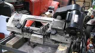 HOW TO REPLACE BANDSAW GUIDE BEARINGS [upl. by Marysa]