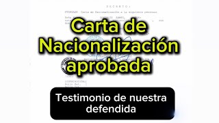 Nacionalidad chilena APROBADA luego de 6 años 😱TESTIMONIO [upl. by Raleigh]