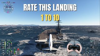 Extended Pilot Attempts Impossible 767 Aircraft Carrier Landing  Microsoft Flight Simulator 2020 [upl. by Inneg]