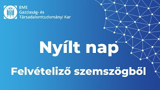 BME GTK Nyílt nap 2022 – Felvételiző szemszögből [upl. by Dnumsed870]