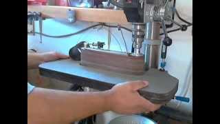 Drill Press Horizontal Belt Sander [upl. by Ybloc254]