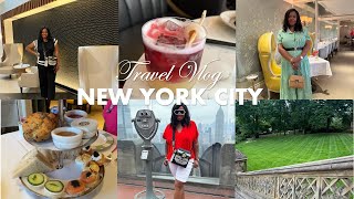 TRAVEL VLOG  NYC vacation  UnboxingLuxury Haul Part 1 [upl. by Fulvi]