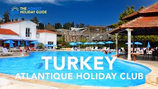 ATLANTIQUE HOLIDAY CLUB Kusadasi Turkey 🇹🇷  Full Tour of Hotel Swimming Pool and Water Park [upl. by Nosbig]