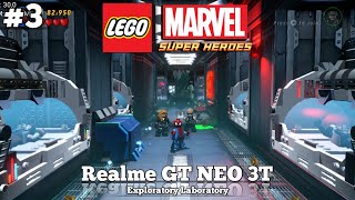 Lego Marvel Superheroes mission 3 Exploratory Laboratory PART 3 android offline Snapdragon 870 [upl. by Wildon363]