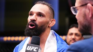 Michel Pereira Octagon Interview  UFC Vegas 81 [upl. by Nylhtac]