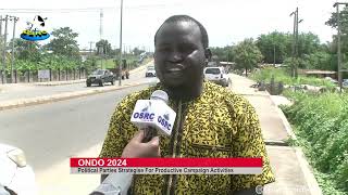 Ondo 2024 Political parties strategise for productive campaign [upl. by Licha]