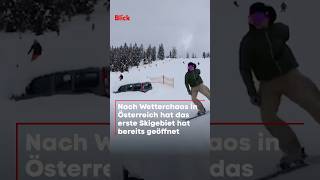 Skigebiet in Österreich hat bereits geöffnet [upl. by Coulter]