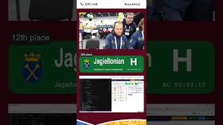 Jagiellonian is the first team to solve problem H [upl. by Lomax673]