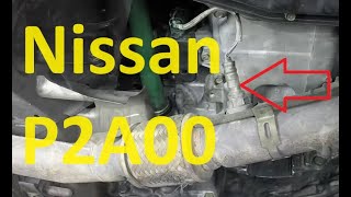 Causes and Fixes Nissan P2A00 Code O2 Sensor Circuit Rangeperformance  Bank 1 Sensor 1 [upl. by Naot]