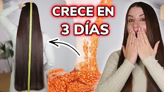 CRECE TU CABELLO EN 3 DÍAS CON SÓLO 2 INGREDIENTES POTENTE [upl. by Ettenrahc]