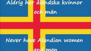 Ålänningens sång Song of the Ålander Åland Islands Anthem with lyrics [upl. by Mariele]