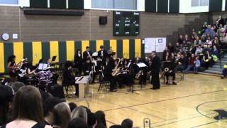 Steilacoom High School Jazz Band playing Channel one suite [upl. by Neirual929]