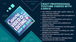 3 Craft Professional YouTube Videos with CANVA   TLCC LIVE CLASS [upl. by Allix]