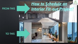 Practical Scheduling Timeline for Interior Fitout Construction Projects [upl. by Sumedocin]