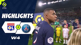 OLYMPIQUE LYONNAIS  PARIS SAINTGERMAIN 1  4  Highlights  OL  PSG  20232024 [upl. by Galloway]