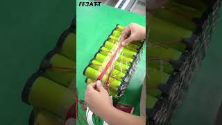 Do you know the production line process for lithium battery packsbatterypack factory diy [upl. by Ailedo]