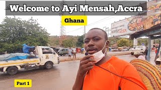 My Journey to Ayi Mensah  Accra Ghana [upl. by Dodie574]