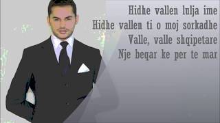 Shpat Kasapi  Valle Kosovare  Lyrics [upl. by Nolyarg]