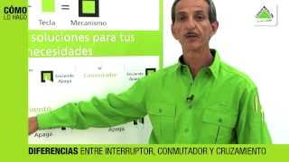 Diferencia entre interruptor y conmutador  LEROY MERLIN [upl. by Reel326]