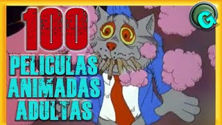 🔥100 PELICULAS De ANIMACION Para ADULTOS De la HISTORIA Que Te PODRIAS VER💥💥💥 [upl. by Shornick]