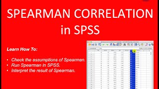 Spearman Correlation SPSS StepByStep Guide [upl. by Abell]