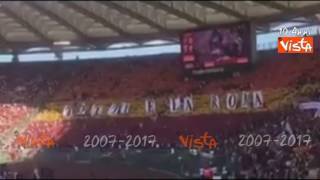 Totti Day linno della Roma invade Twitter [upl. by Wills807]