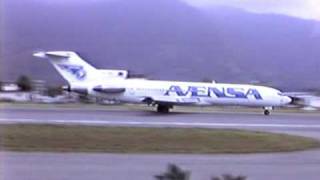 AVENSA BOEING 727 takeoff merida venezuela despegue [upl. by Kos]