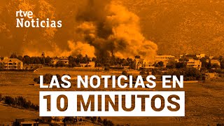 Las noticias del MARTES 8 de OCTUBRE en 10 minutos  RTVE Noticias [upl. by Stickney]